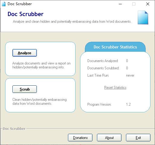 Doc Scrubber下载,文档管理,数据清理